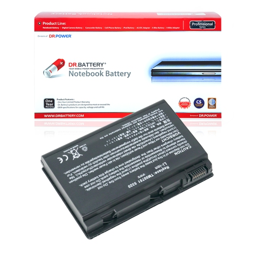 DR. BATTERY AK.006BT.018 GRAPE32 CONIS72 Laptop Battery for Acer Extensa 5120 5210 5620 7120 Series TravelMate 5220 7520G Series ***Free Shipping