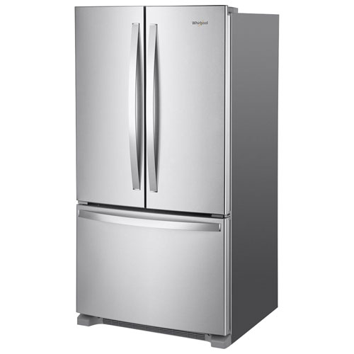 Whirlpool 36" 20 Cu. Ft. French Door Refrigerator with Water Dispenser - Stainless Steel