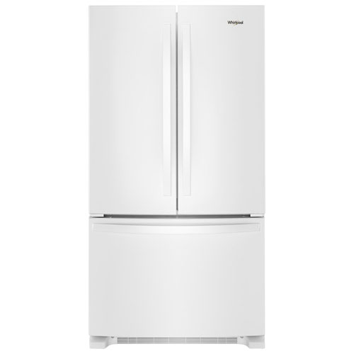 Whirlpool 36" 20 Cu. Ft. French Door Refrigerator with Water Dispenser - White