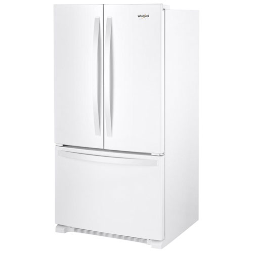 Whirlpool 36" 20 Cu. Ft. French Door Refrigerator with Water Dispenser - White
