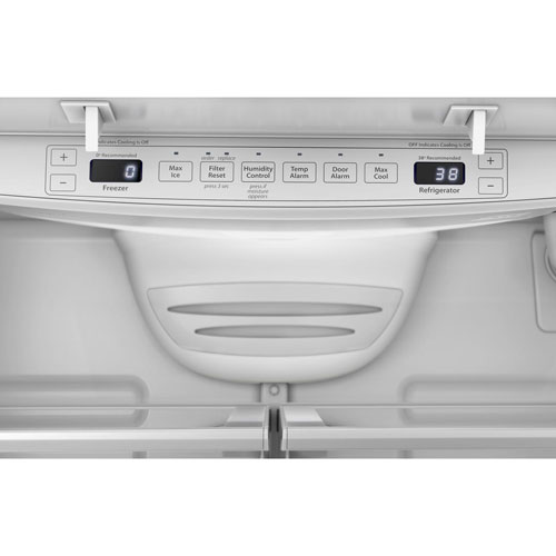 Whirlpool 36" 20 Cu. Ft. French Door Refrigerator with Water Dispenser - White