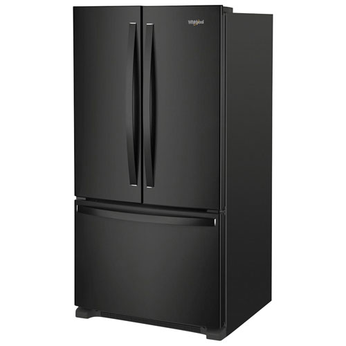 Whirlpool 36" 20 Cu. Ft. French Door Refrigerator with Water Dispenser - Black