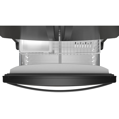 Whirlpool 36" 20 Cu. Ft. French Door Refrigerator with Water Dispenser - Black