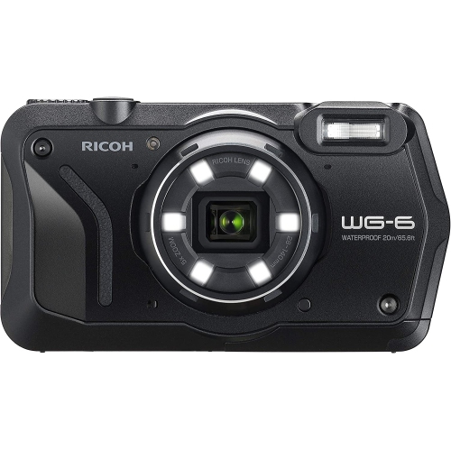 RICOH  Refurbished (Excellent) - Wg-6 Webcam Waterproof Camera 20Mp Higher Resolution - In Black