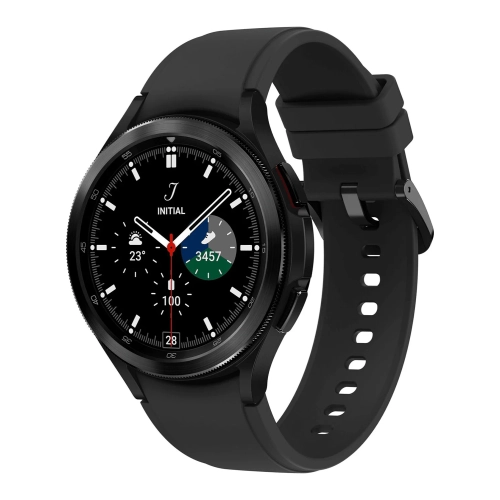 Open Box - Samsung Galaxy Watch4 Classic 46mm Smartwatch with Heart Rate Monitor - Black