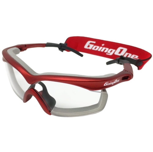 Going One Sports Safety Glasses - Racquet Sports Protective Eyewear, Eye Protection Goggles for Pickleball, Racquetball, Squash, Basketball; Anti-Fog