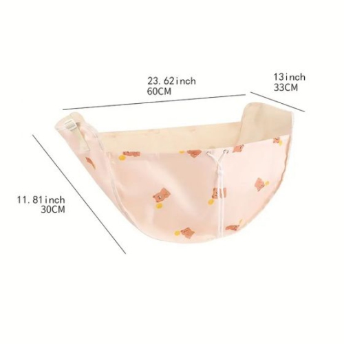 Car Rear Seat Back Hanging Bag - -Large capacity, for kids' toys, coat, purse, snacks, drinks storage even for small pets