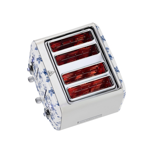 Laura Ashley 4-Slice Toaster, China Rose