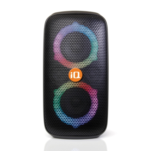 IQ Wave Party Water Resistant Bluetooth Portable Speaker (Bonus Gadget Cleaner Included)