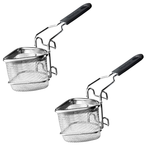 Starfrit – Ensemble de 2 paniers à fondue en acier inoxydable