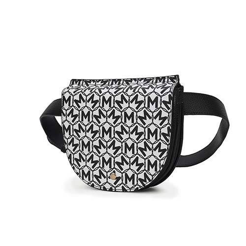 MKF Collection Daksha Signature Half Moon Belt Waist Bag by Mia K