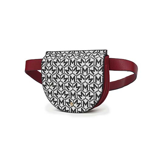 MKF Collection Daksha Signature Half Moon Belt Waist Bag by Mia K