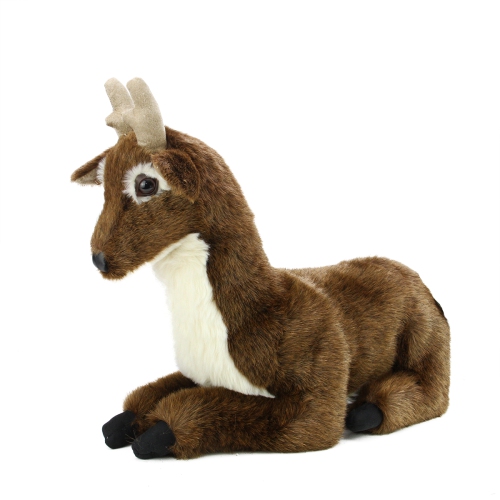 Animal en peluche de 20 po ultra-doux et cuddly en forme de cerf farci