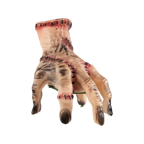 Animated and Musical Severed Hand Halloween Decoration - 9.25"