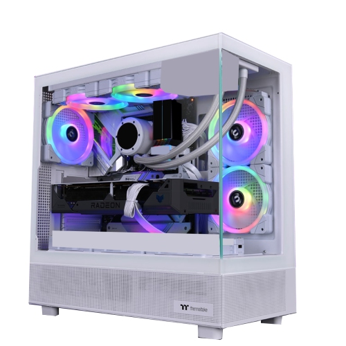 Zonic Gaming PC - Liquid Cooled AMD Ryzen 7 5700X3D-3D V-Cache technology for enhanced gaming performance, GeForce RTX 5060 TI GDDR7 , 32GB RAM, 1TB