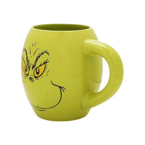 The Grinch Big Face Nice Naughty 18oz Ceramic Mug