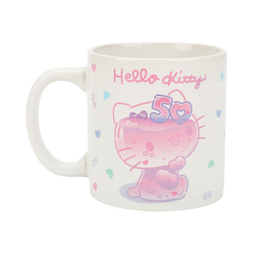 Tasse en céramique Hello Kitty 16 oz, 50th anniversaire