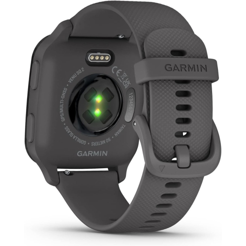 Garmin Venu® Sq 2 GPS Smartwatch, All-Day Health Monitoring, Long-Lasting Battery Life, AMOLED Display, Slate and Shadow Gray