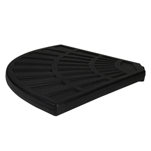 Black Fan Shaped Resin Base Stand for Off-Set Umbrella - 26lbs