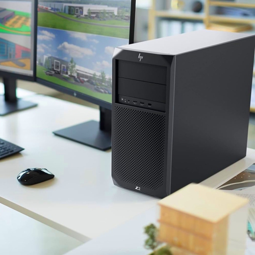Refurbished - HP Z2 Tower G4 High Performance Workstation PC | Intel Hexa-Core i7 CPU | 16GB DDR4 RAM | 512GB NVMe SSD | 1TB HDD | Built in WIFI 6