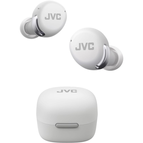 Haut-parleur sans fil véritable compact HA-A30T2-W de JVC avec suppression du bruit - Blanc