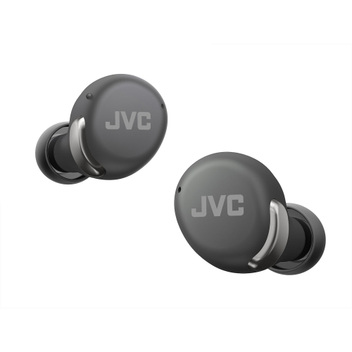 JVC - Compact Noise Cancelling Headphones with Microphone and Touch Control, Black