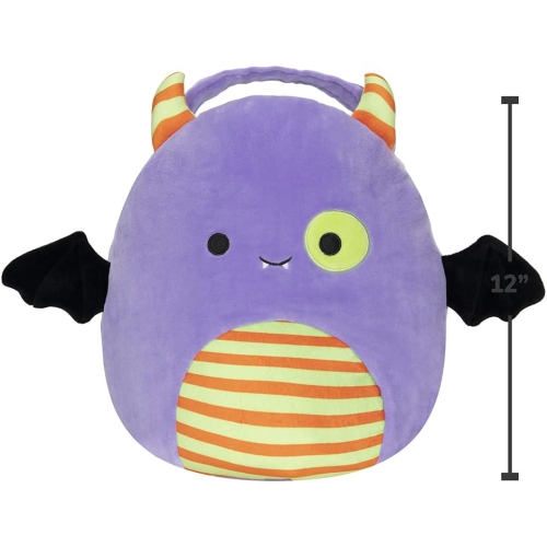 Squishmallows 10-Inch Blaze The Monster Plush HALLOWEEN Treat Pail - Ultrasoft Stuffed Plush Treat Pail, Official Kelly Toy Plush