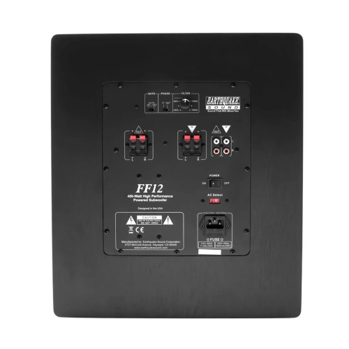 Earthquake 12" Front Firing Subwoofer