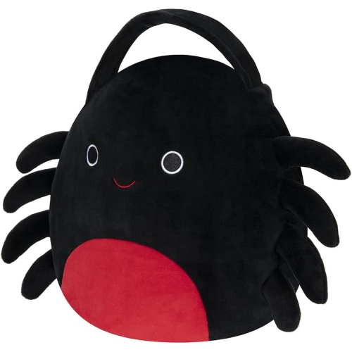 Squishmallows 10-Inch Bella The Spider Plush HALLOWEEN Treat Pail - Ultrasoft Stuffed Plush Treat Pail, Official Kelly Toy Plush