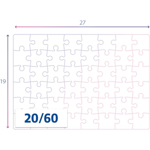 Clementoni Super Color Puzzle 4 in 1 - Sea World