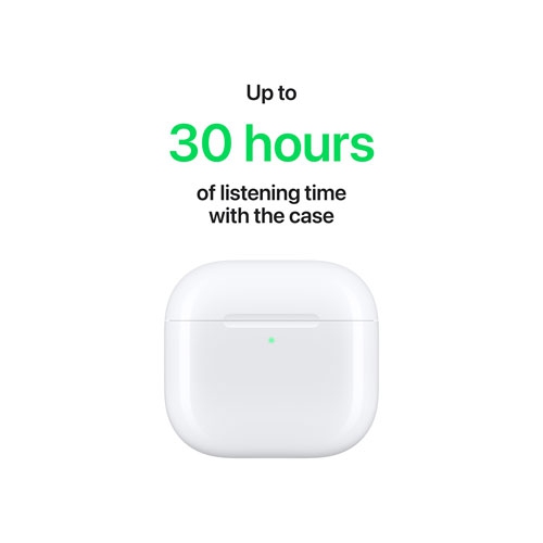 Apple AirPods 4 In-Ear True Wireless Earbuds with USB-C Charging Case by APPLE - Refurbished condition - Image 4
