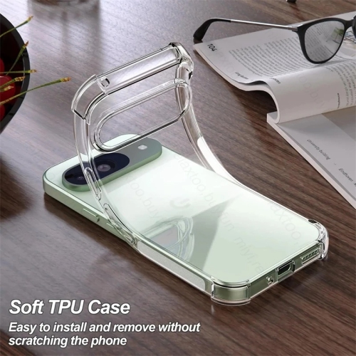 Google Pixel 9 Pro XL Case Luxury Transparent Airbag Shockproof Case for Pixel 9ProXL