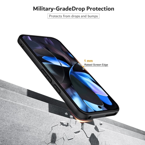 Google Pixel 9 Pro Shockproof Skin Touch Feeling Frosted Slim TPU Shell Cover Luxury Matte Case For Pixel 9pro