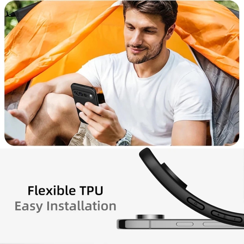 Google Pixel 9 Pro Shockproof Skin Touch Feeling Frosted Slim TPU Shell Cover Luxury Matte Case For Pixel 9pro