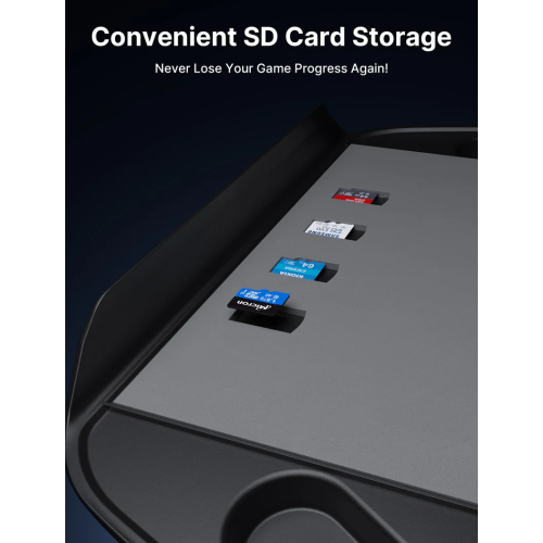 JSAUX ModCase for ROG Ally with Detachable Front Shell, Protective Case, Metal Bracket and Strap Compatible with ASUS ROG Ally Accessories Basic Set