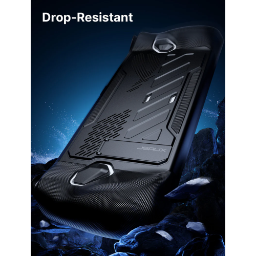 JSAUX ModCase for ROG Ally with Detachable Front Shell, Protective Case, Metal Bracket and Strap Compatible with ASUS ROG Ally Accessories Basic Set