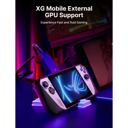 JSAUX ModCase for ROG Ally with Detachable Front Shell, Protective Case, Metal Bracket and Strap Compatible with ASUS ROG Ally Accessories Basic Set