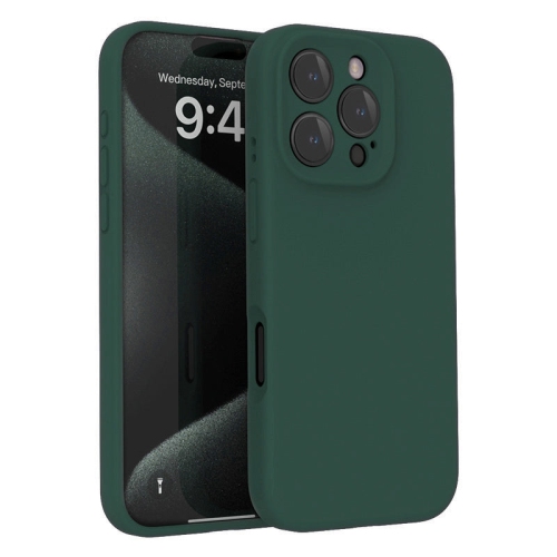 PANDACO Soft Shell Matte Forest Green Case for iPhone 16 Pro Max