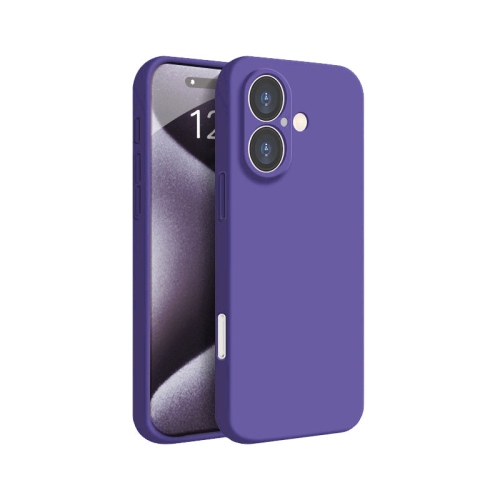 PANDACO Soft Shell Matte Violet Case for iPhone 16 Plus