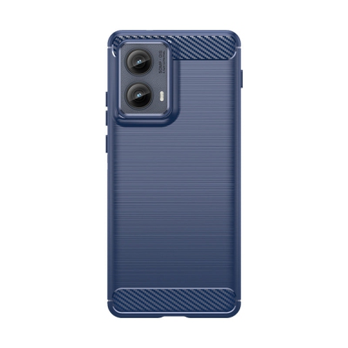 Image 1 de 5.. Étui en métal brossé marine PANDACO pour Motorola Edge 2024