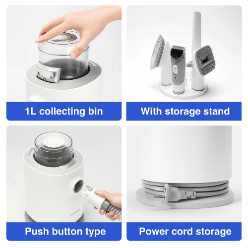 Neakasa P0 Pro Pet Grooming System: 99% Pet Hair Vacuum and Low-Noise Grooming Kit for Easy, Stress-Free Grooming at Home