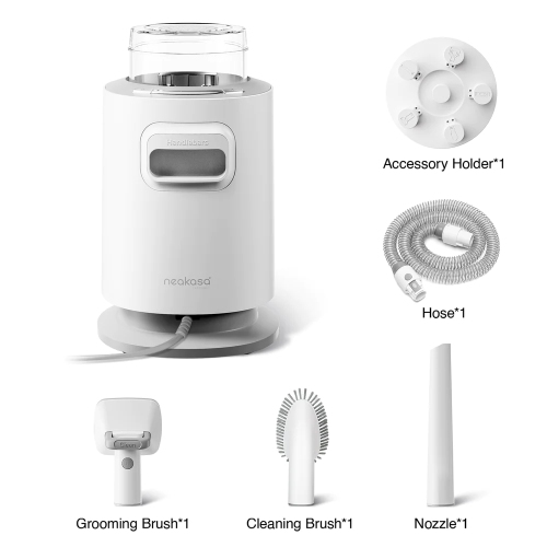 Neakasa P0 Pro Pet Grooming System: 99% Pet Hair Vacuum and Low-Noise Grooming Kit for Easy, Stress-Free Grooming at Home