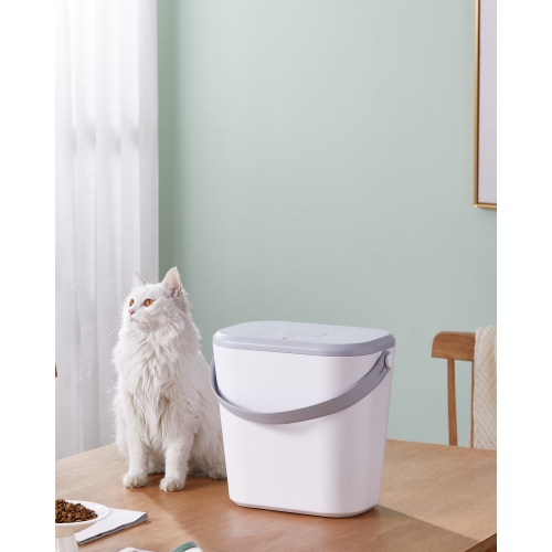 Dogness S01 Grigio Pet Food Storage: Vacuum Sealed, 12L Capacity