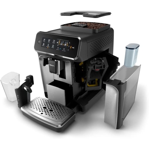 Philips 3200 Series Fully Automatic Espresso Machine w/ LatteGo, Silver, EP3246/74