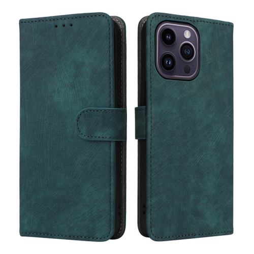 PANDACO Forest Green Suede Wallet Case for iPhone 16 Pro Max