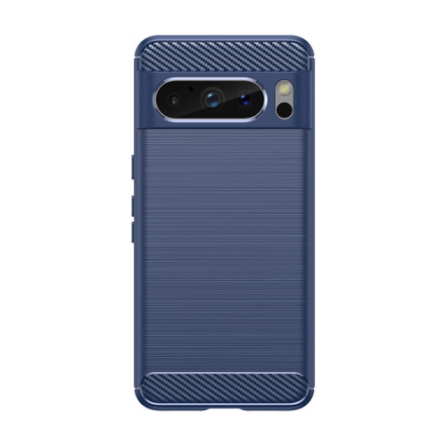 PANDACO Navy Brushed Metal Case for Google Pixel 9 Pro XL