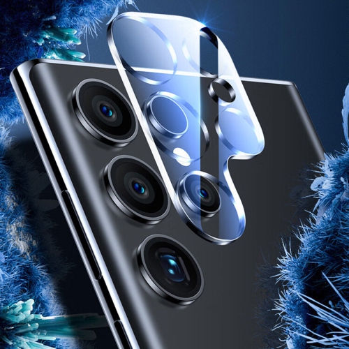 Protecteur d'écran en verre trempé de PANDACO pour Galaxy S23 Ultra de Samsung