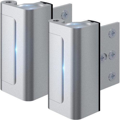2PCS Silver Color Home Security Door Lock