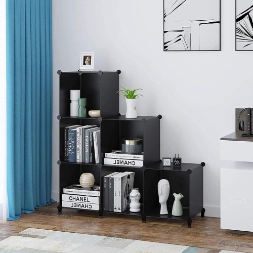 Cube Storage Shelf Bookshelf with Metal Hammer