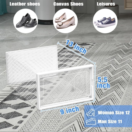 Foldable Space-Saving Shoe Rack for Sneaker